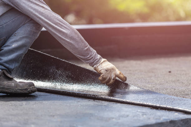Professional Waterproofing technician working in Chaffee, NY